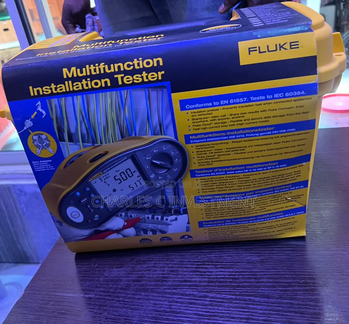 Fluke 1662/4 Multifunction Installation Tester