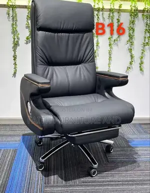 Adjustable Office Black Chair