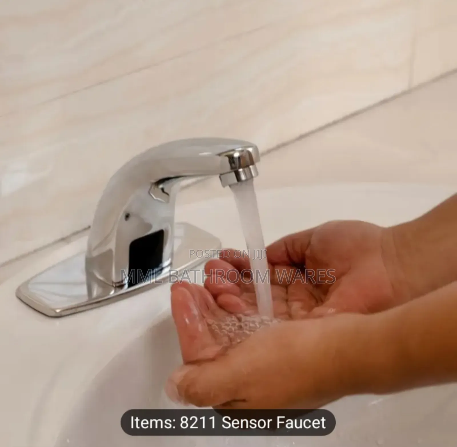Automatic Sensor Touchless Bathroom Sink Faucet