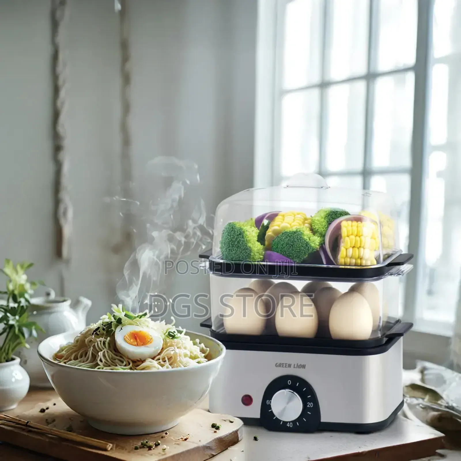 Green Lion 3 Tier Egg Cooker