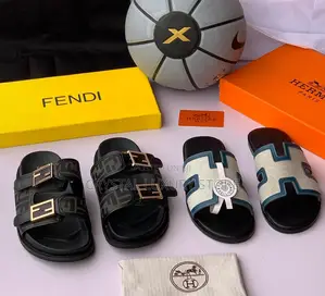 Photo - Fendi Quality Luxury Men Genuine Leather Pams