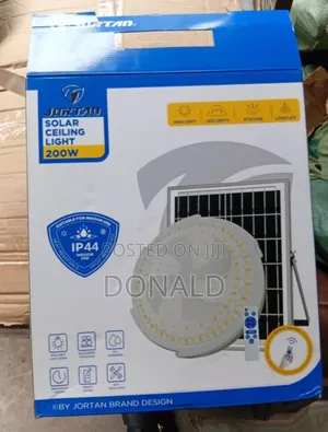 Jortan 200watts Solar Ceiling Light