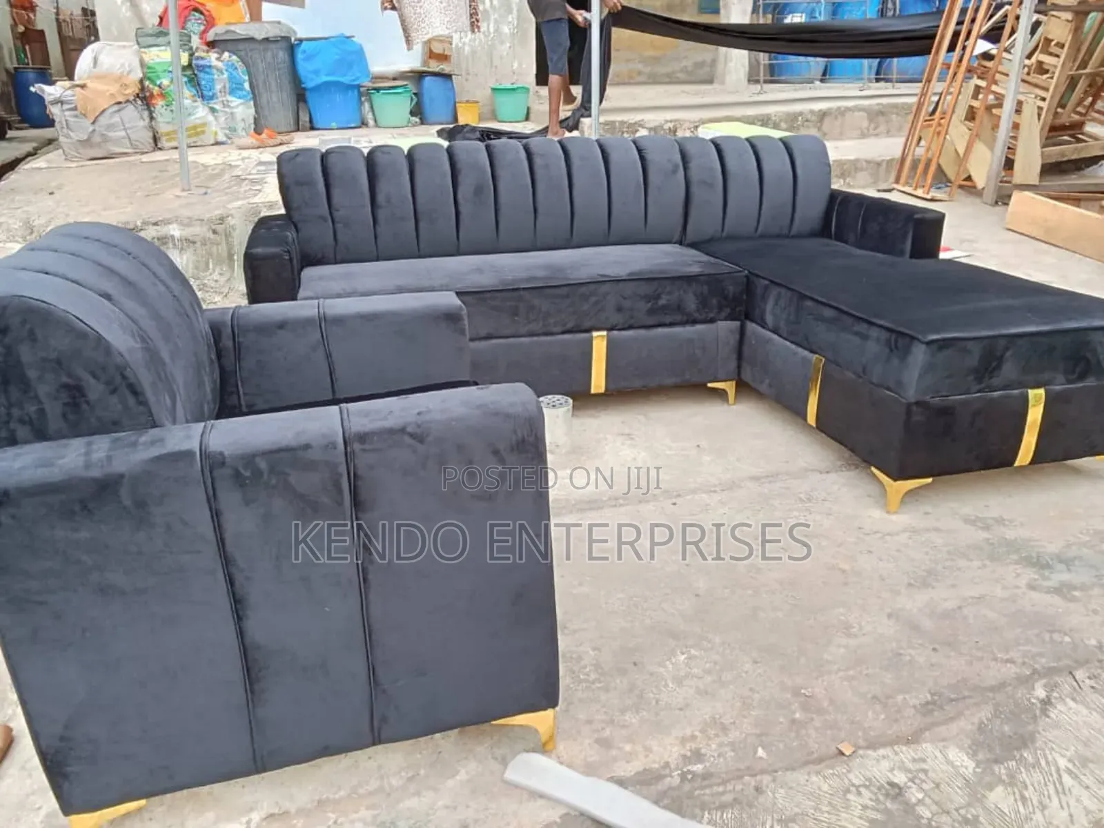 L-Shape Sofa Parlour Chair
