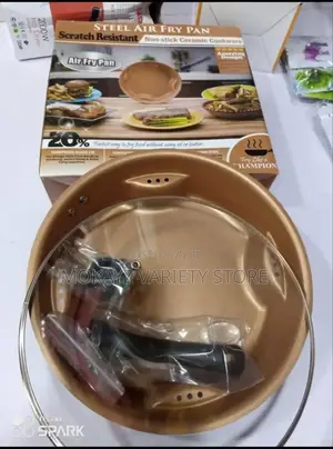 Steel Air Fry Pan ( Little or No Oil)