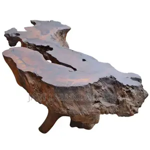 Rustic Wooden Live Edge Table