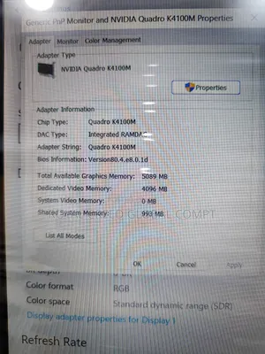 Laptop Dell Precision M6800 32GB Nvidia HDD+SSD 1T
