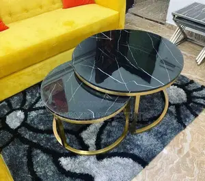 2 in 1 Extendable Pure Marble Centre Table