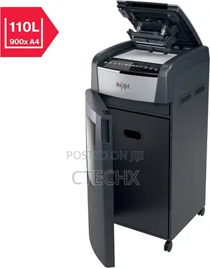 Rexel Optimum Auto Feed+ 600 Sheet Cross Cut Paper Shredder