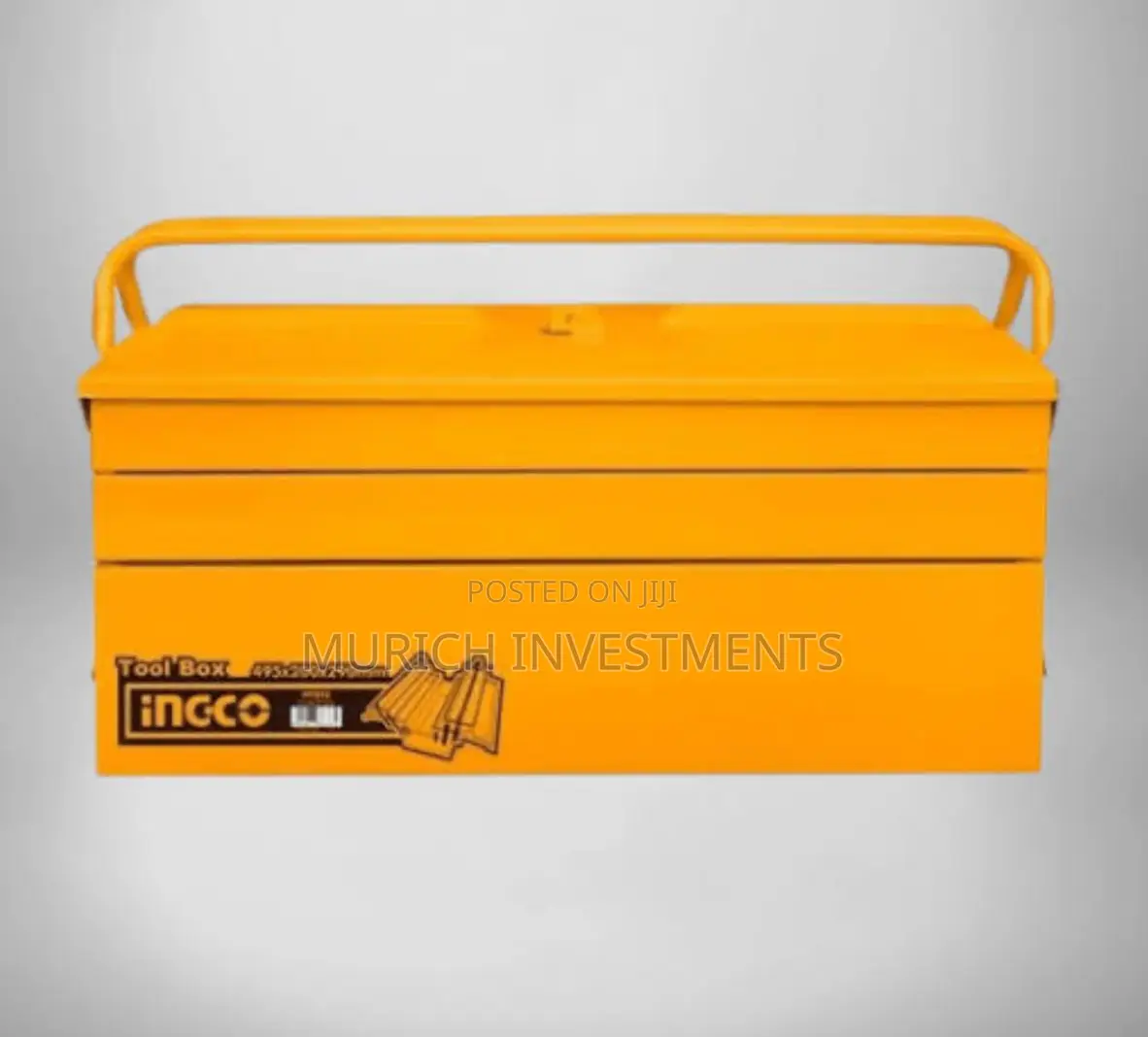Ingco Htb02 Organizer Tool Box / Tool Storage With 3 Layer