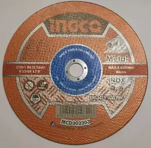 Ingco Abrasive Metal Cutting Disc 9”