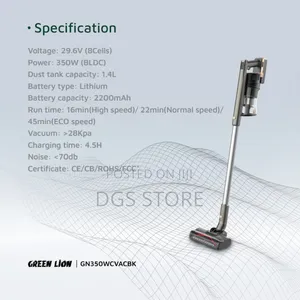 Green Lion Turbo Pro Vacuum Cleaner
