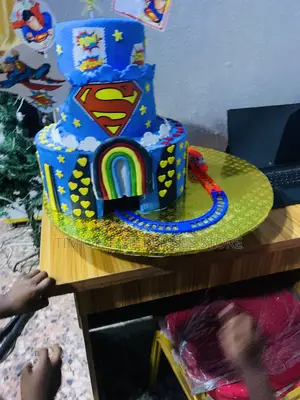 Superman Cake