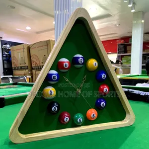 Pool/ Snooker Themed Clock