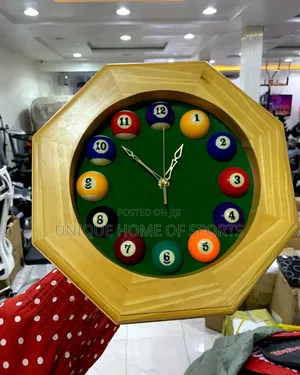 Snooker Themed Clock