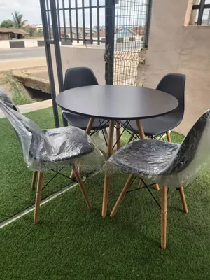 Metallic Four Seater Dinning Set