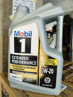 New Advanced Technology Mobil 1 Fully Synthetic 5liter