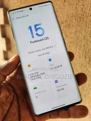 New Vivo X90 Pro 256 GB Black