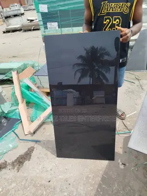 Italian Plain Black 60cm * 120cm High Glossy