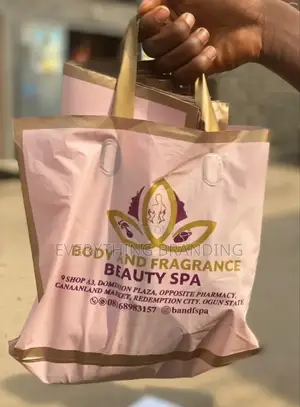 Loop Handle Extra Large Nylon Bag Branding. #01
