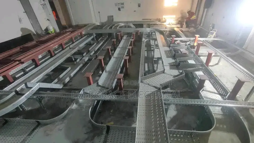 200×100 Cable Tray Galvanise