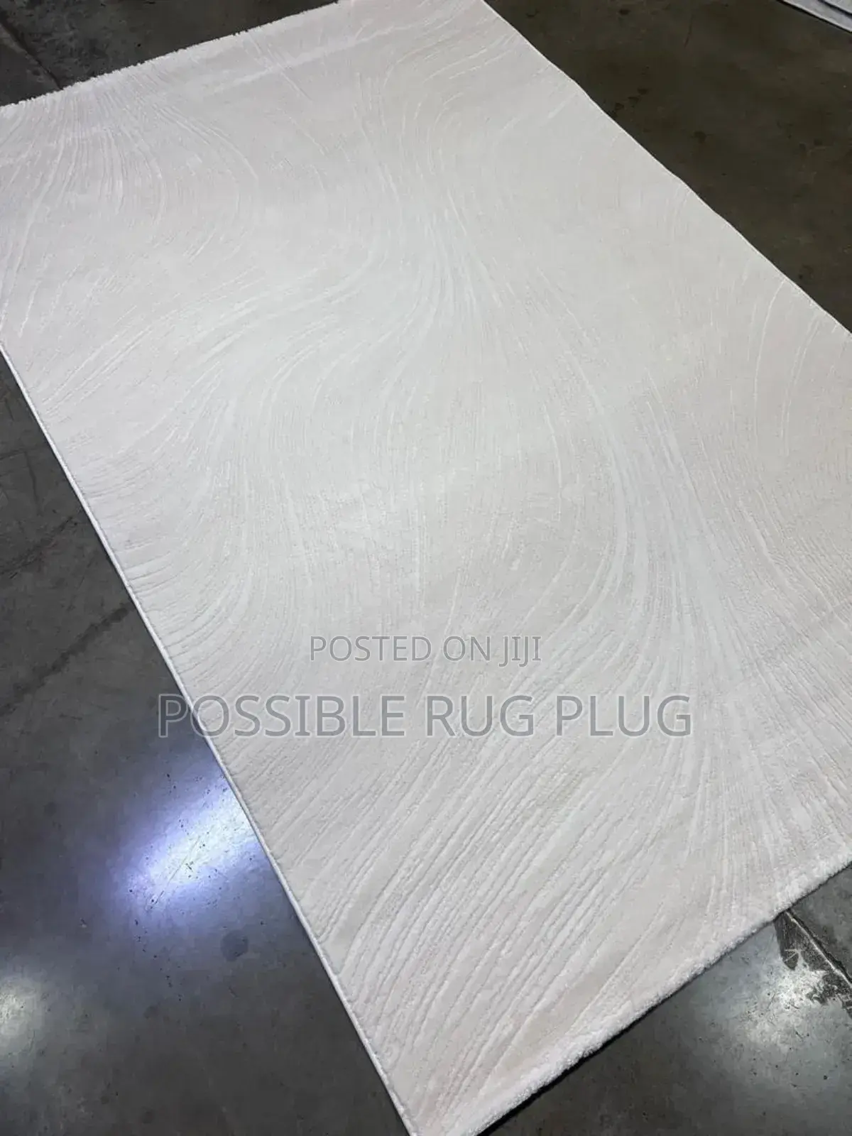 Turkish Plain Design Center Rug