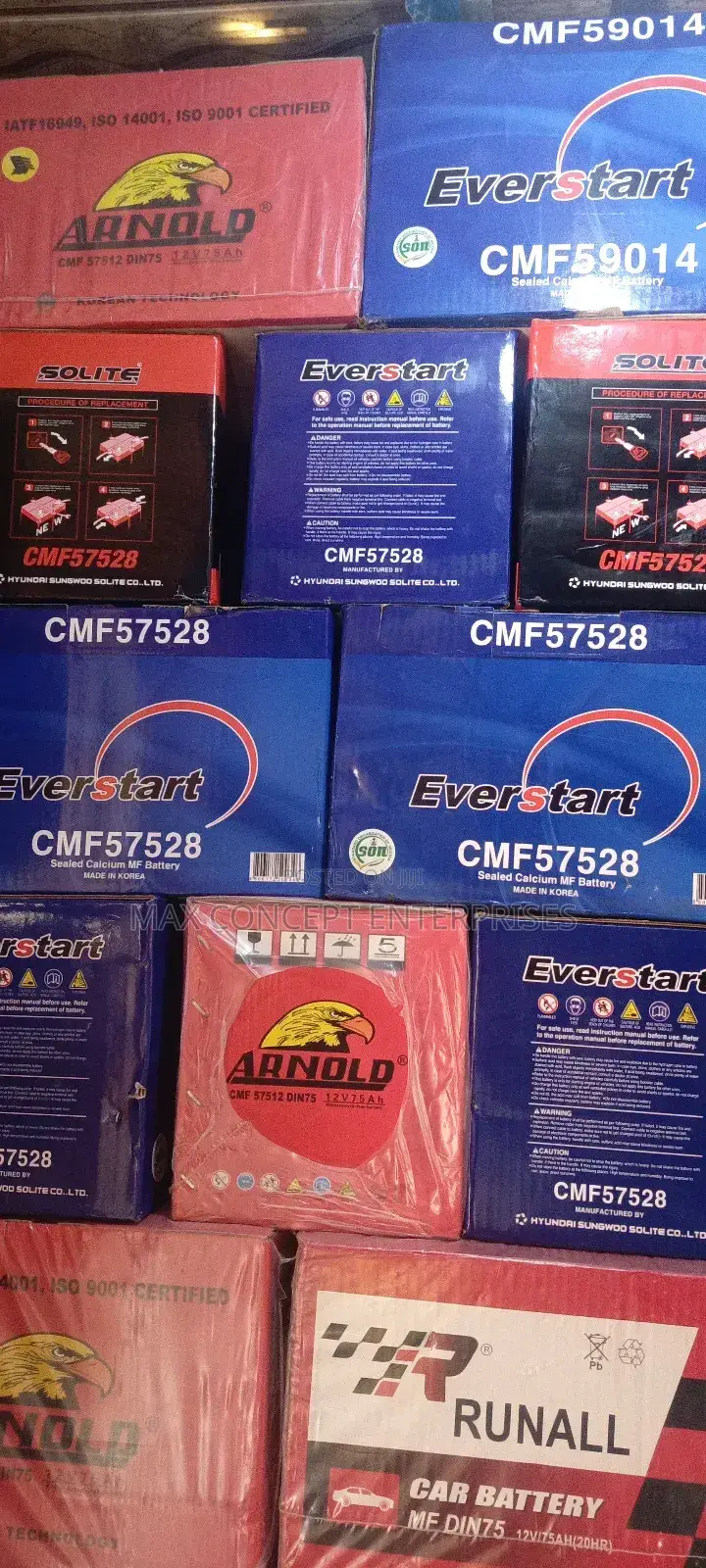 75amps Solite Rocket Everstart