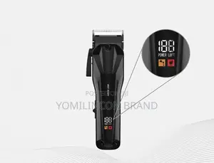 Green Lion Clip Pro Professional Hair Clipper - Black