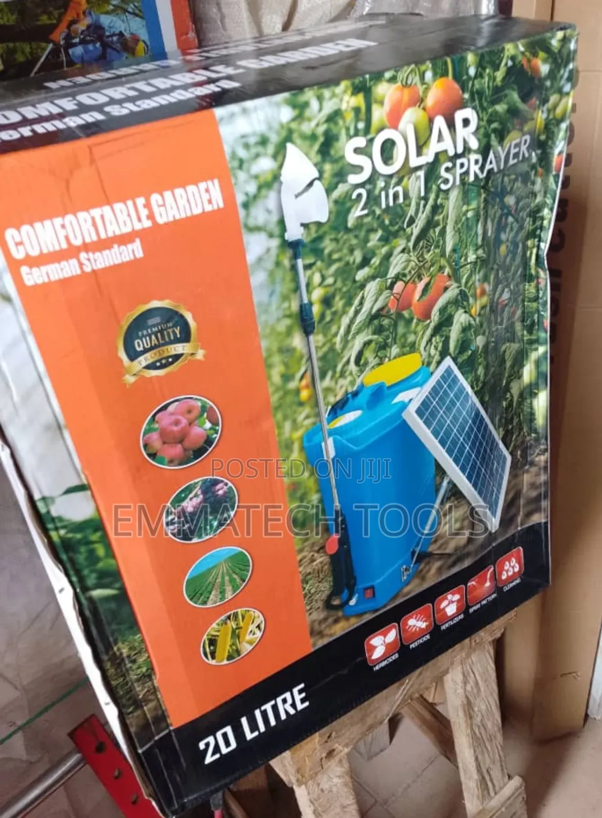 3 in 1 Solar Knapsack Sprayer