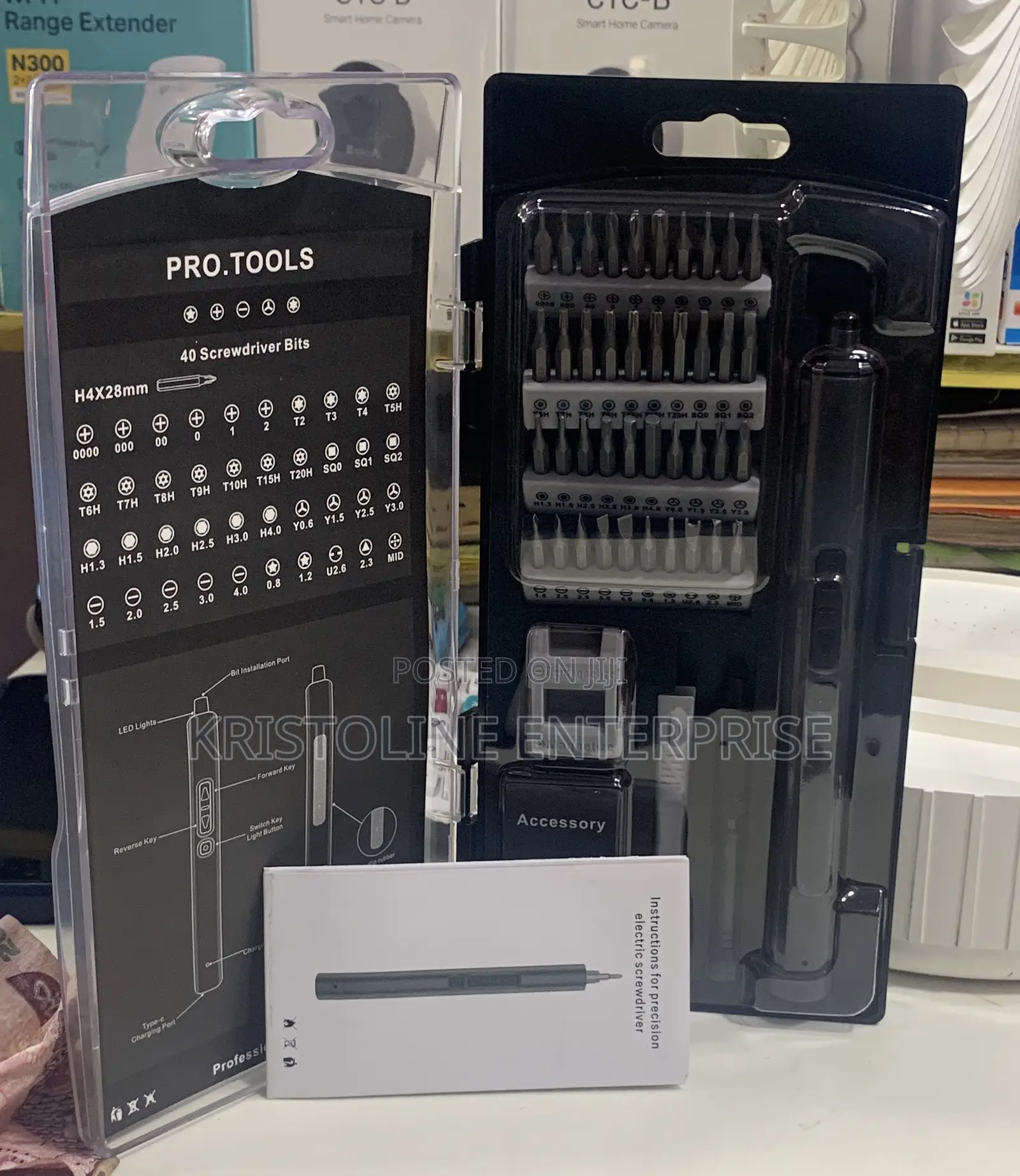 Rechargable 50 in 1 Electric Bit Driver Kit