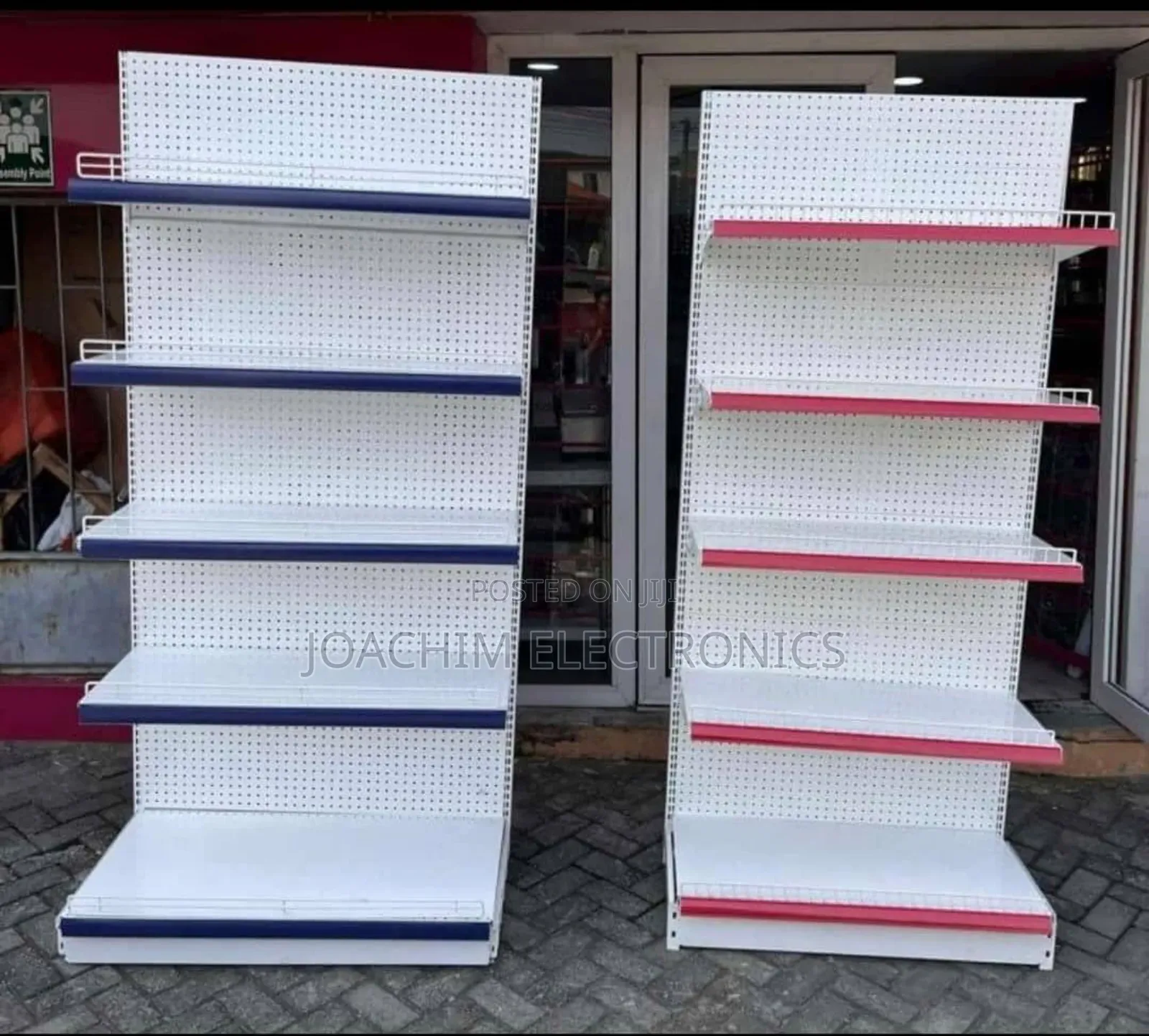 Super Market Shelves Double