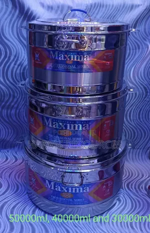 Large Maxima Pots - 3 PCS
