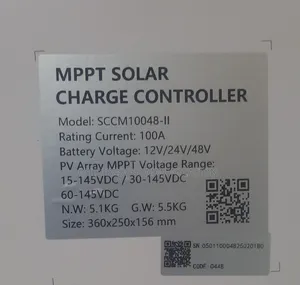 100amps Felicity Solar Change Controller Is Available