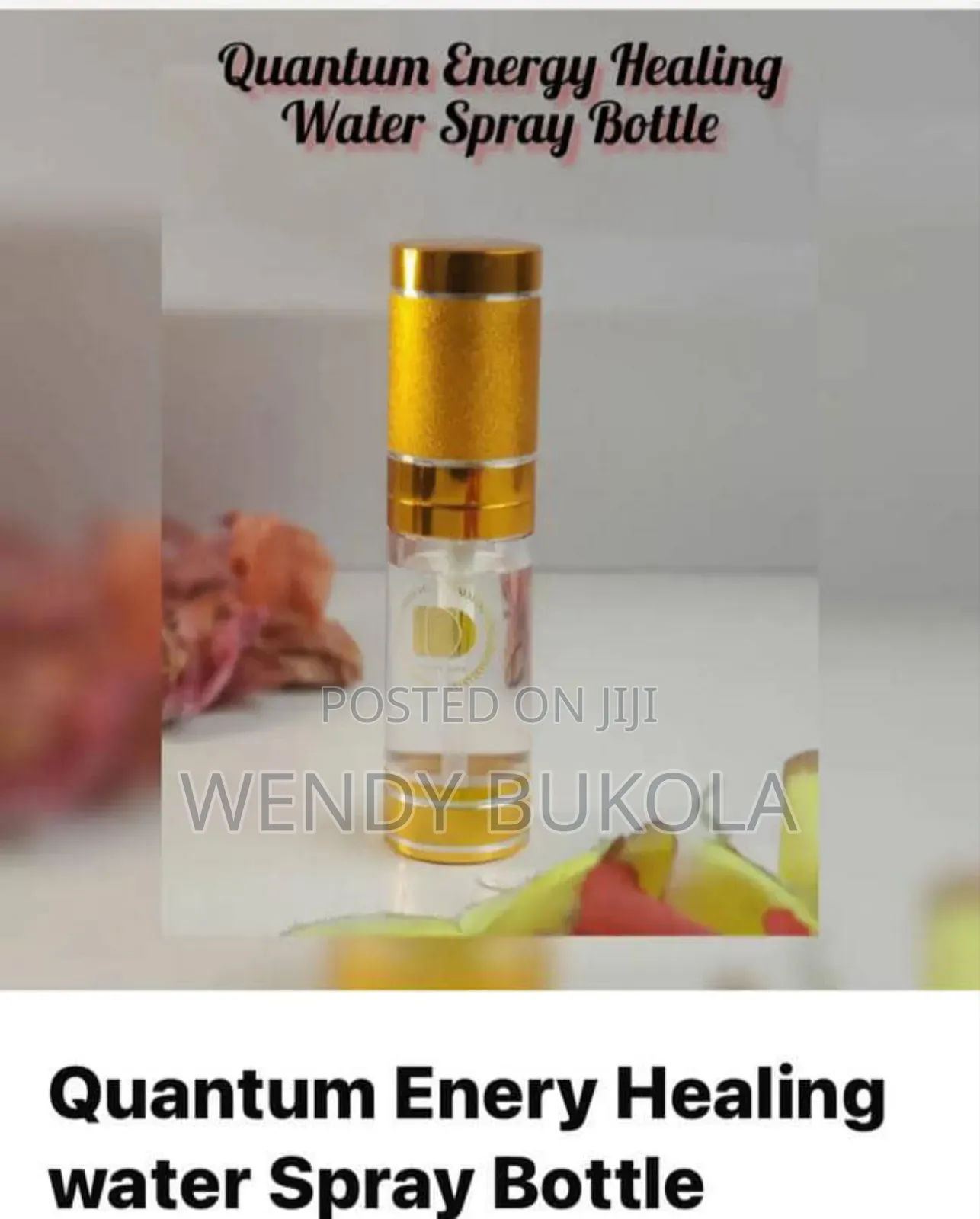 Quantum Energy Spray Bottle