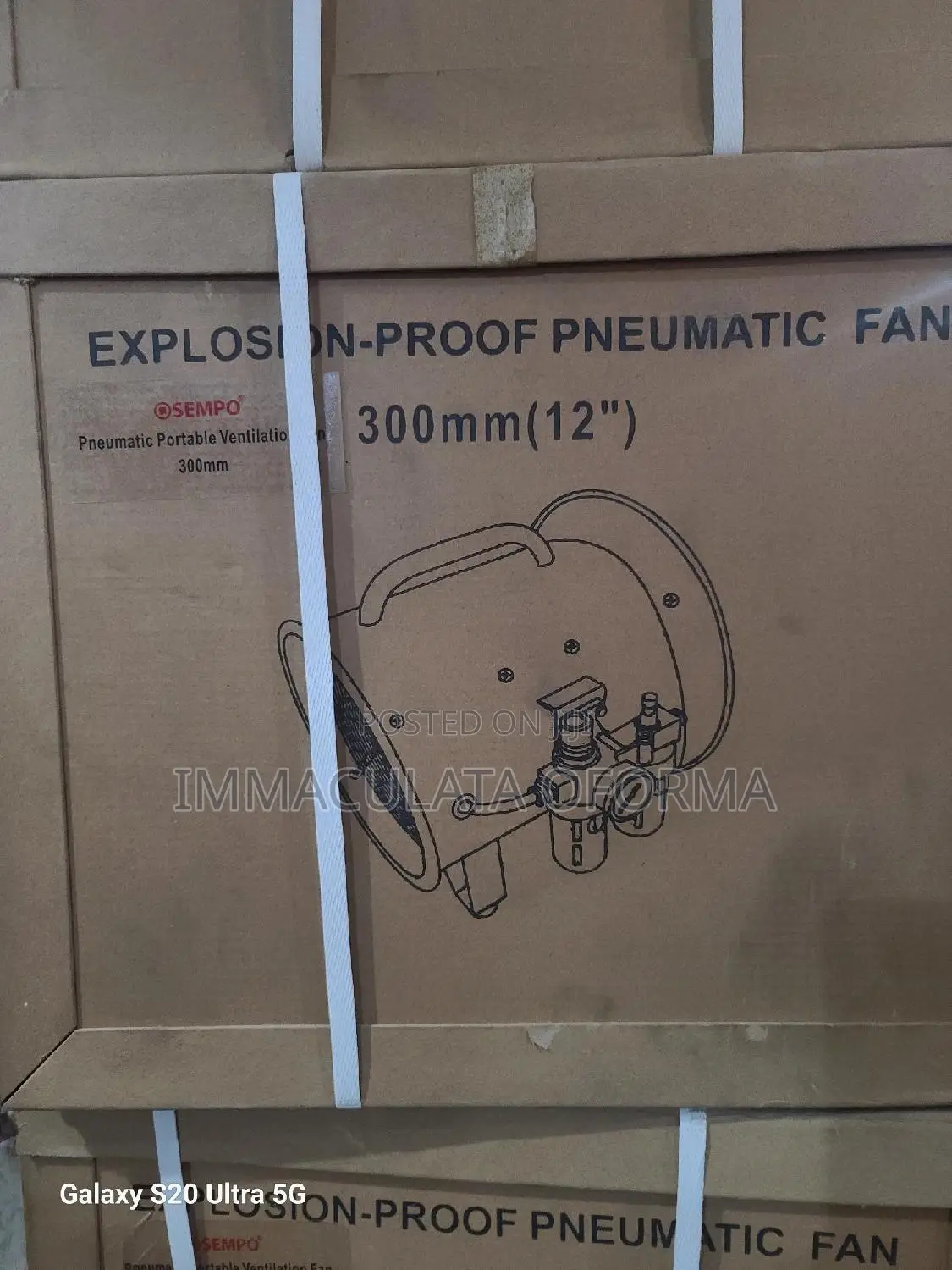Explosion Proof Pneumatic Fan
