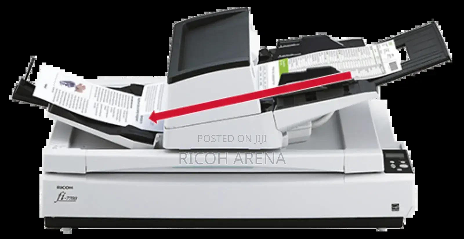 Fi-7700 A3 Flatbed/Adf Production Document Scanner