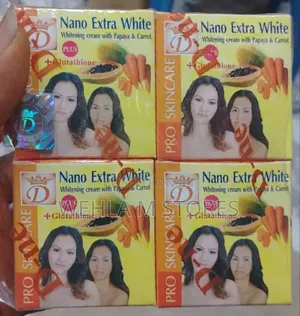 Photo - Nano Extra White Whitening Cream - Papaya,Carrot Glutathione