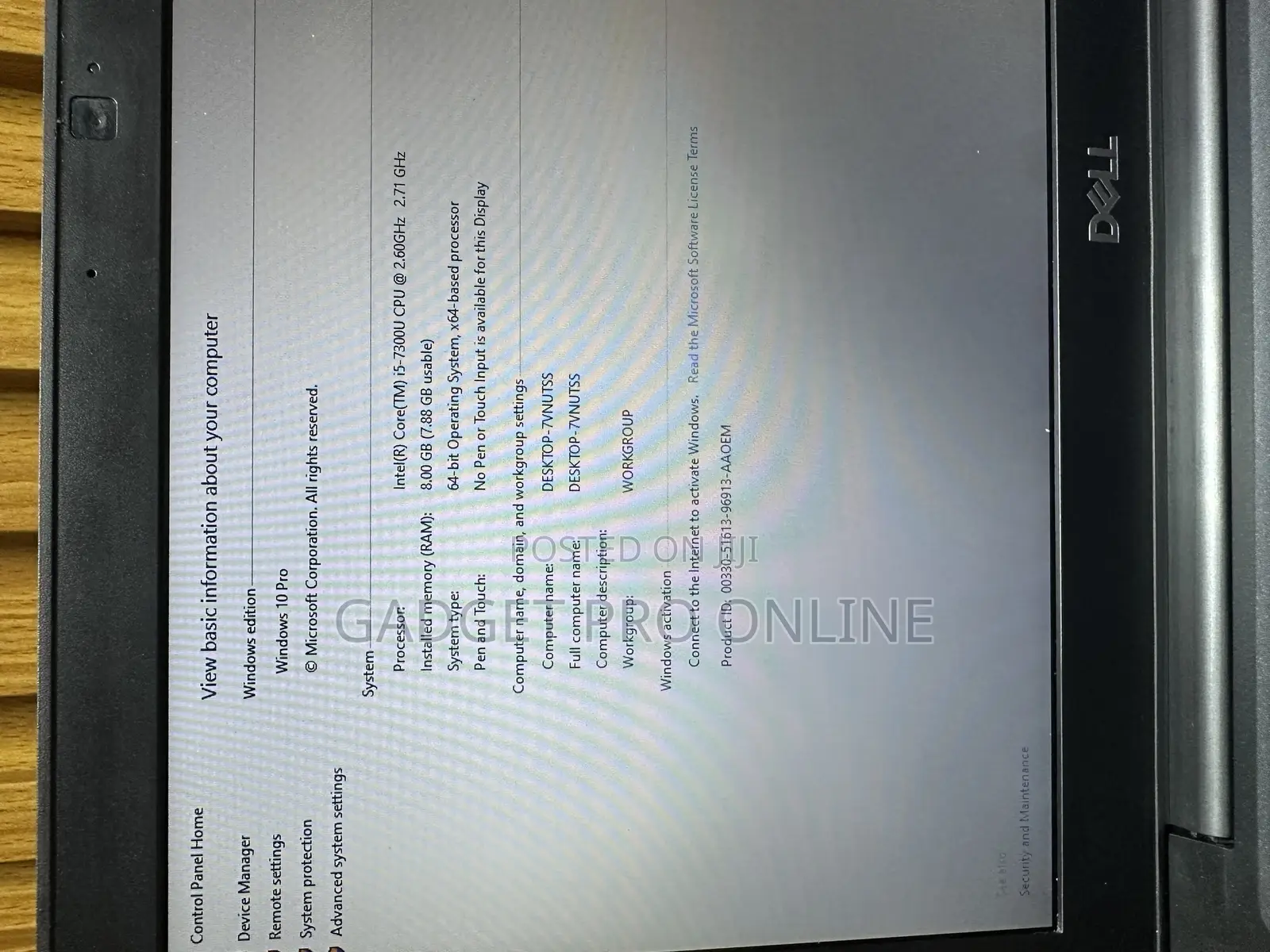 Laptop Dell Latitude 7290 8GB Intel Core I5 SSD 256GB