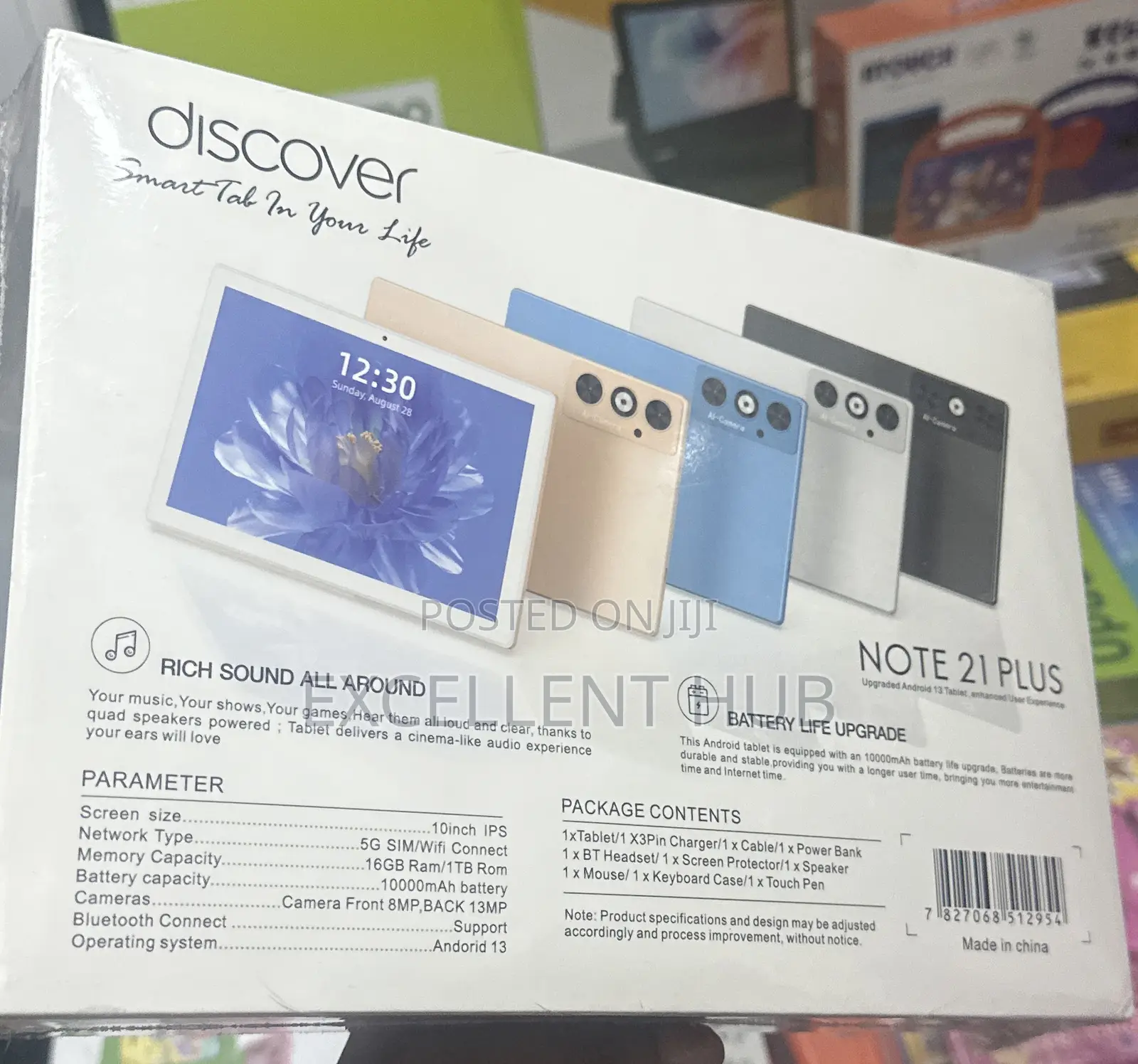 New Discover Note 21 Plus 1 TB Gray