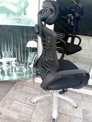 Adjustable Black Office Chair