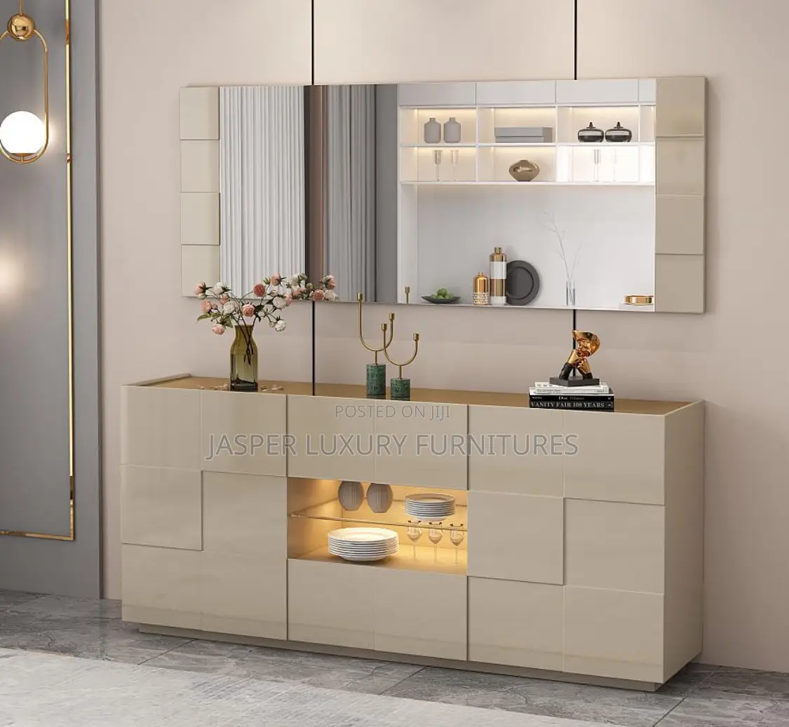 Console With Mirror