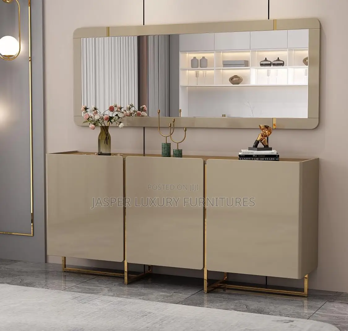 Console With Mirror
