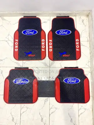 5 Pieces Ford Rubber Foot Mat