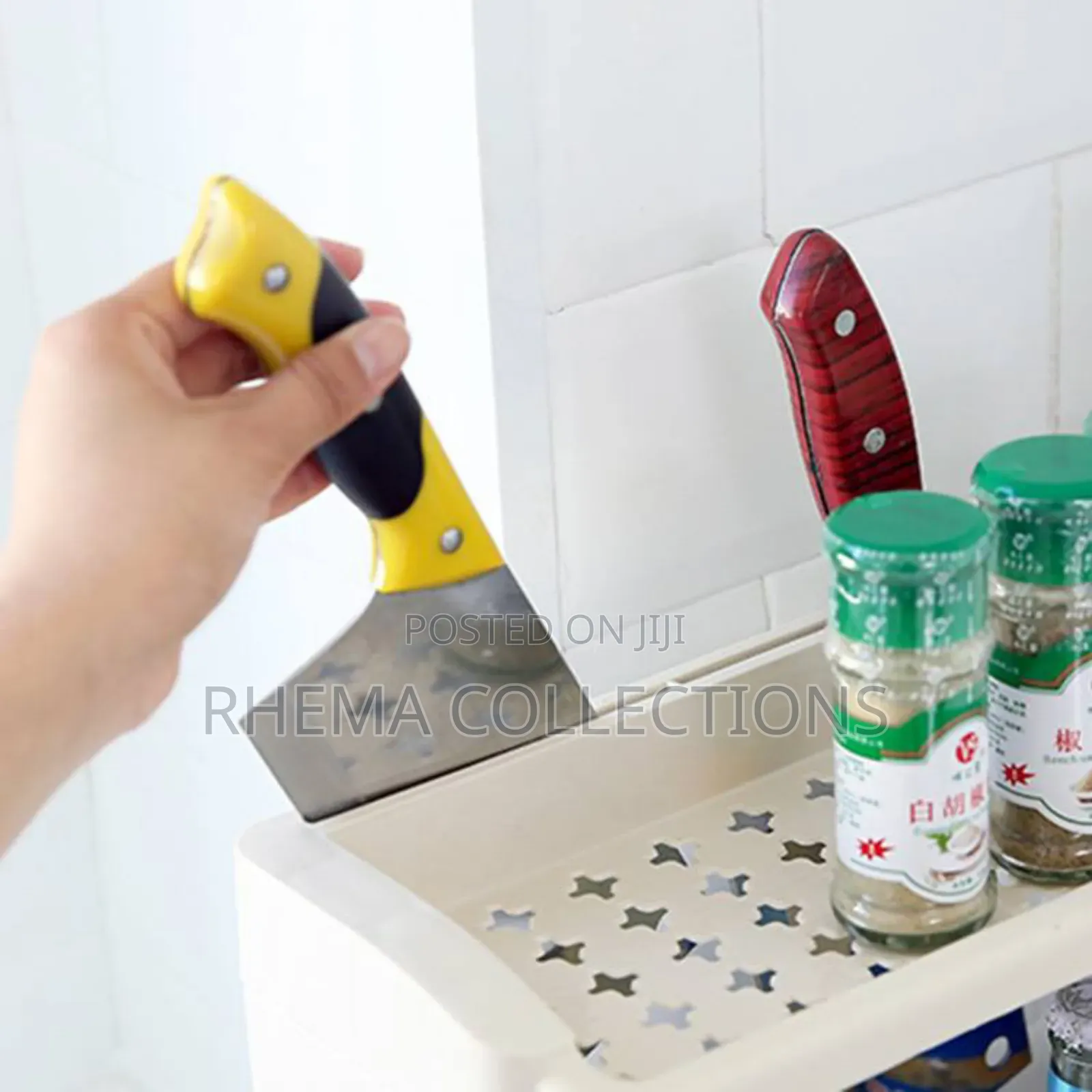 Multipurpose Double Layer Kitchen Storage Rack