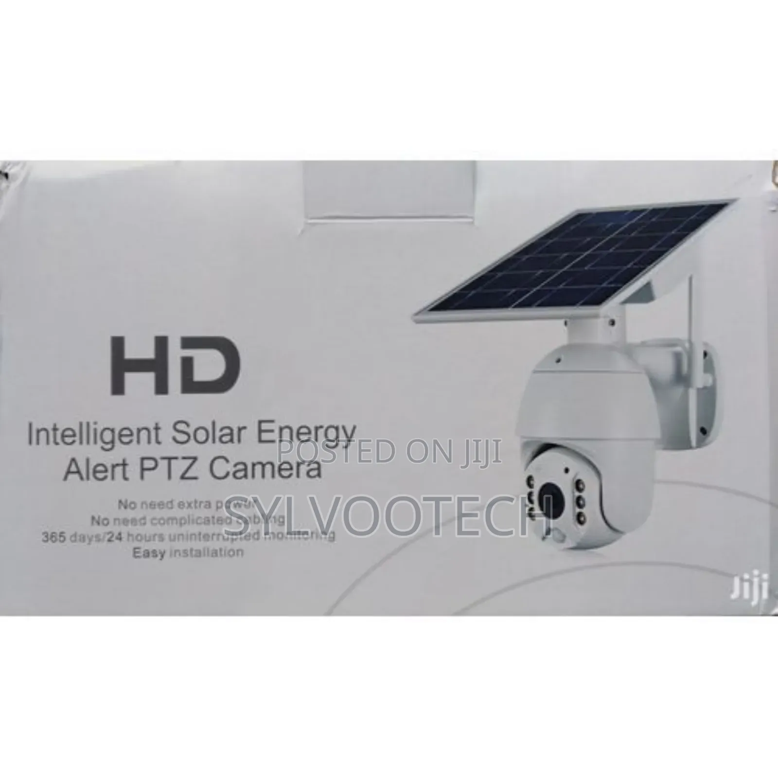 Solar CCTV PTZ Camera Installation