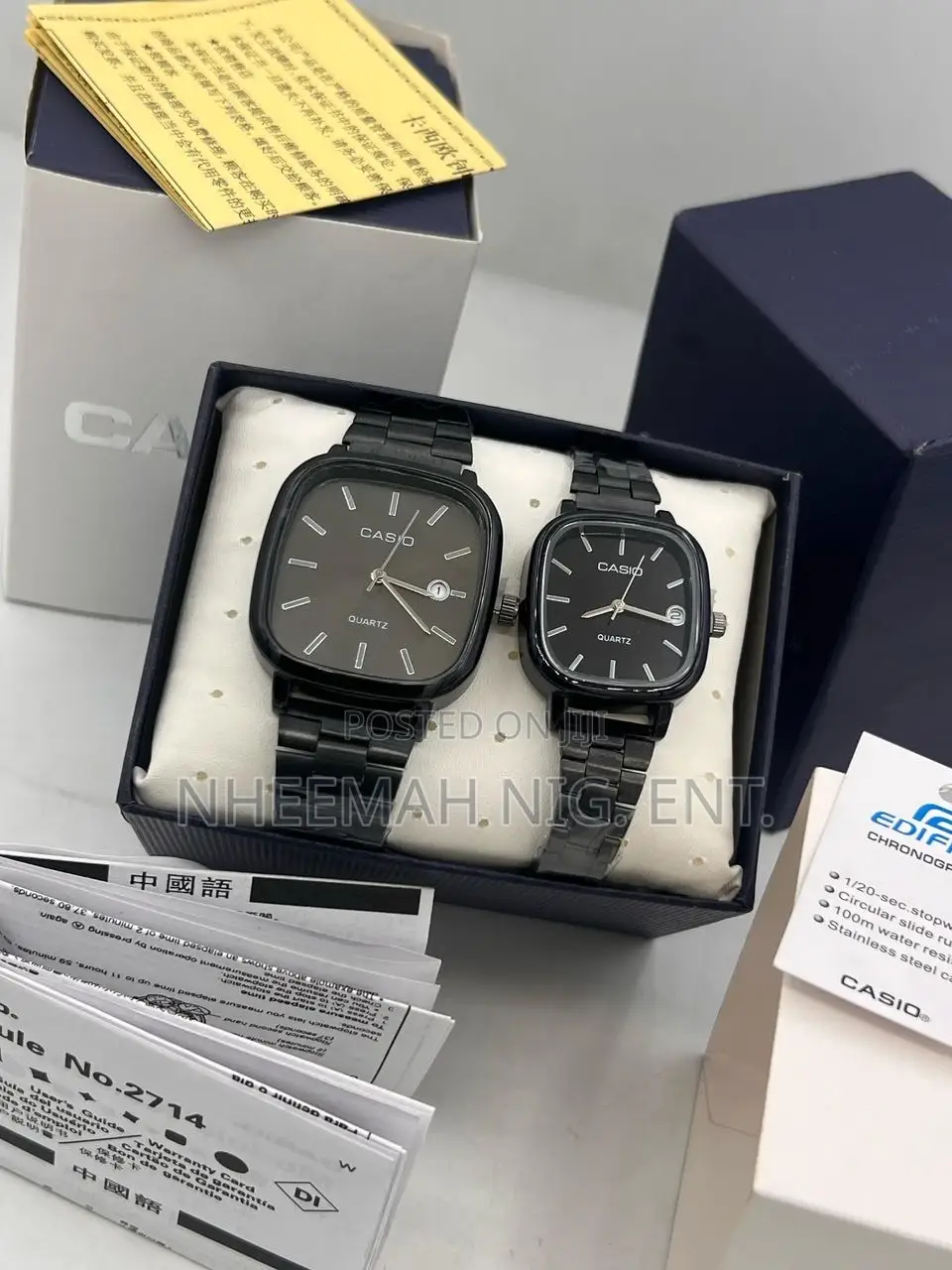 Couple Casio Wristwatches
