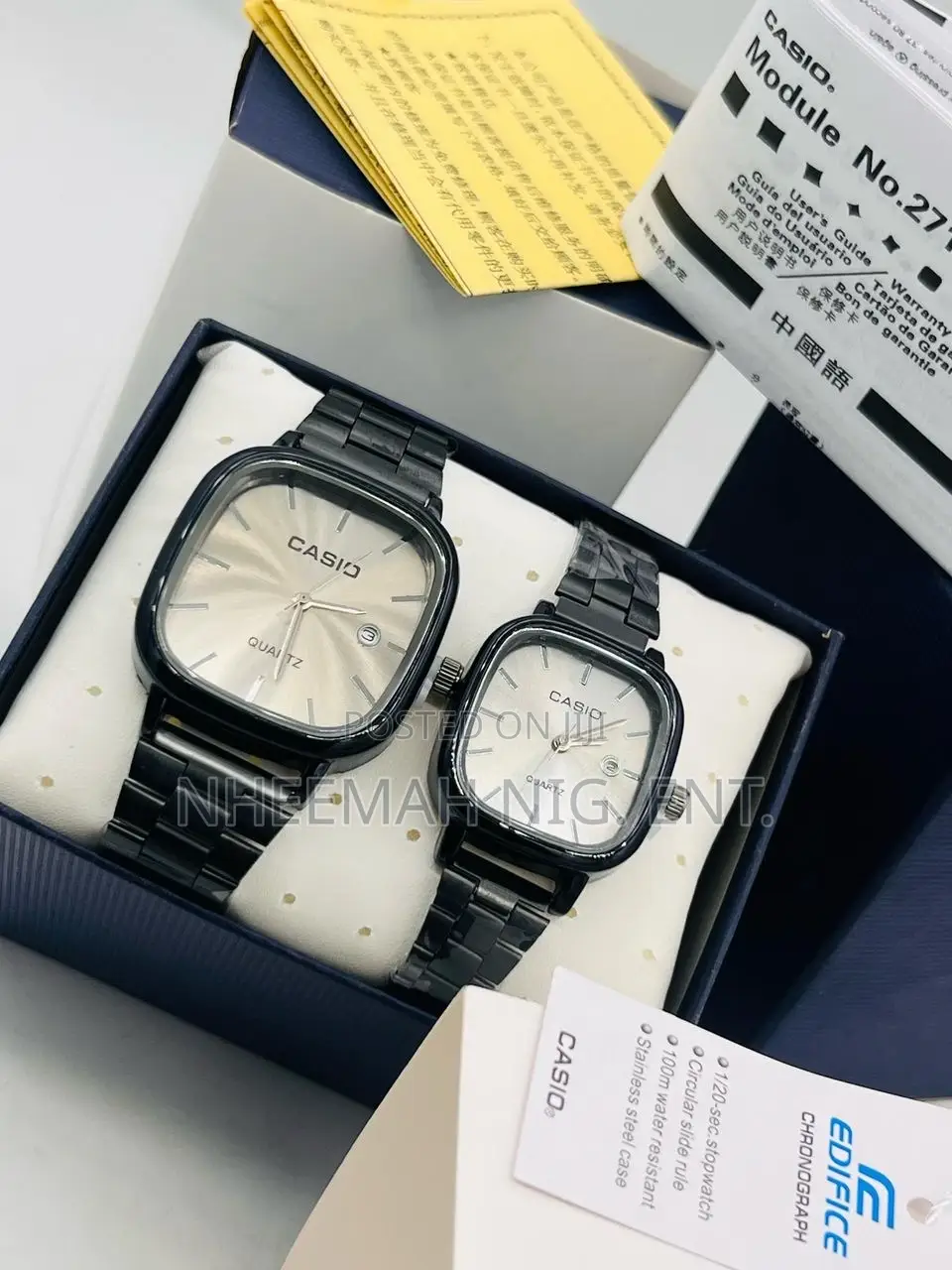Couple Casio Wristwatches