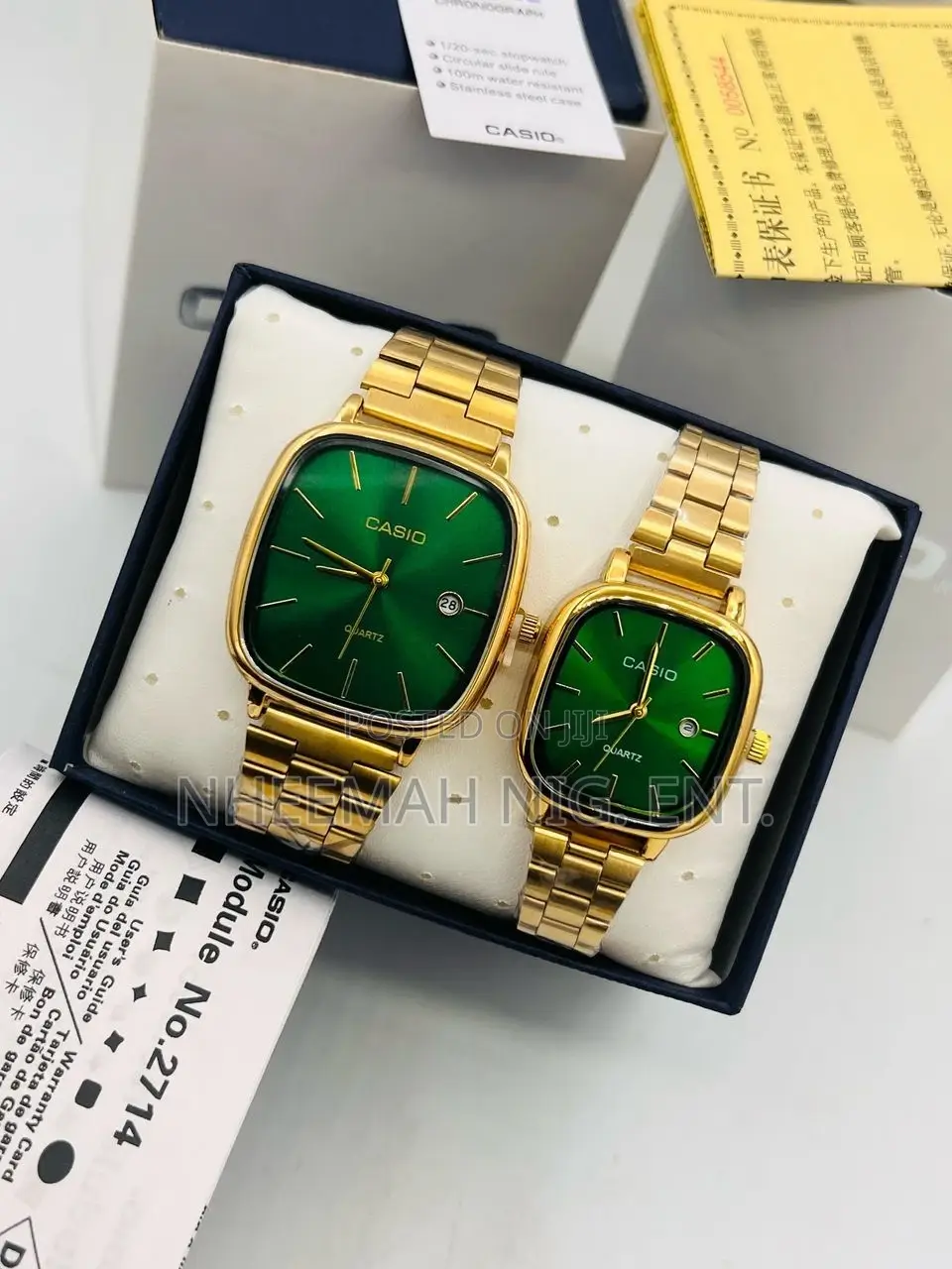 Couple Casio Wristwatches