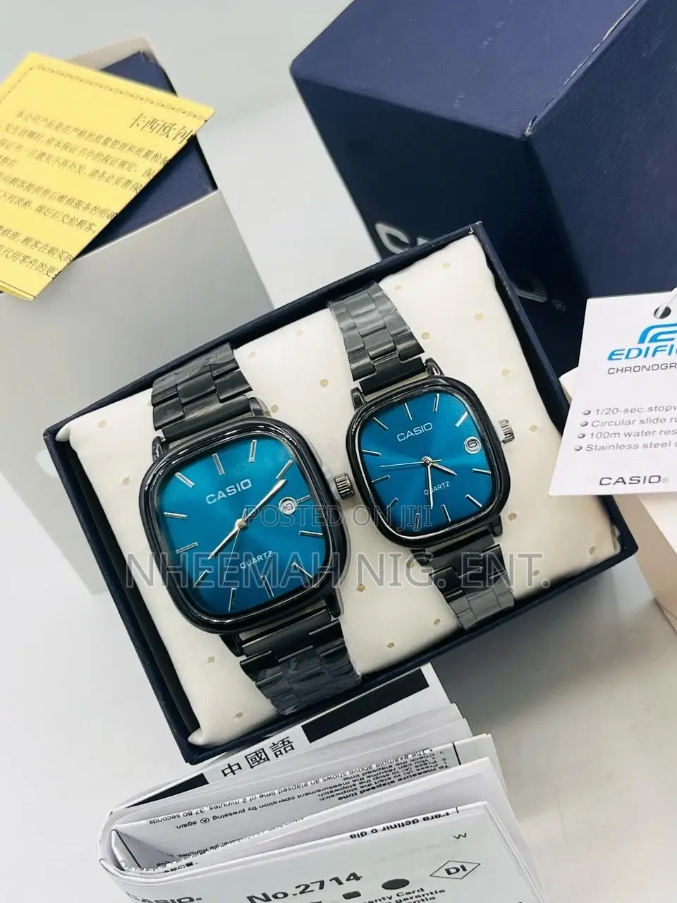 Couple Casio Wristwatches