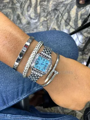 Pretty Watch With Wrist Set