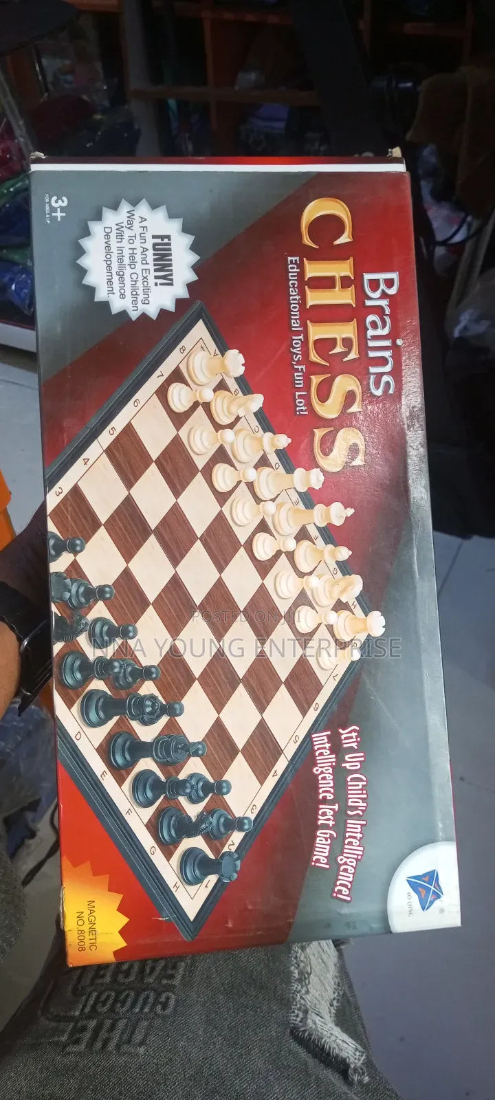Educational Brain Chess Set Big Size